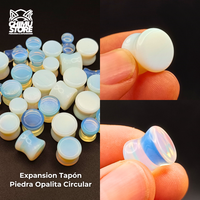 NEW Expansion Tapon - Piedra Opalita Circular (3mm a 25mm)