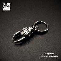 Colgante Acero Inoxidable - Cráneo de Buey (1mm;10mm) (18G)