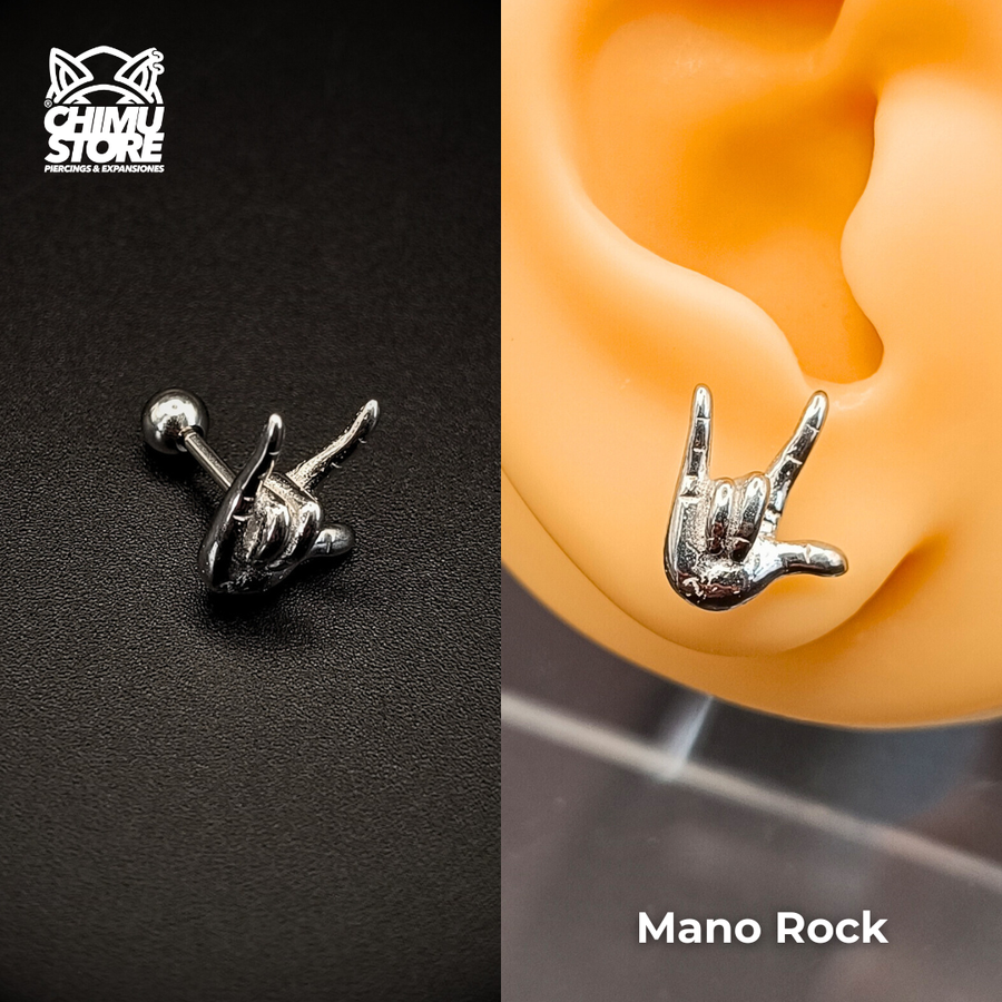 NEW Piercing Bolita (RE) Acero Inoxidable - Manos (1,2mm;6mm) (16G)