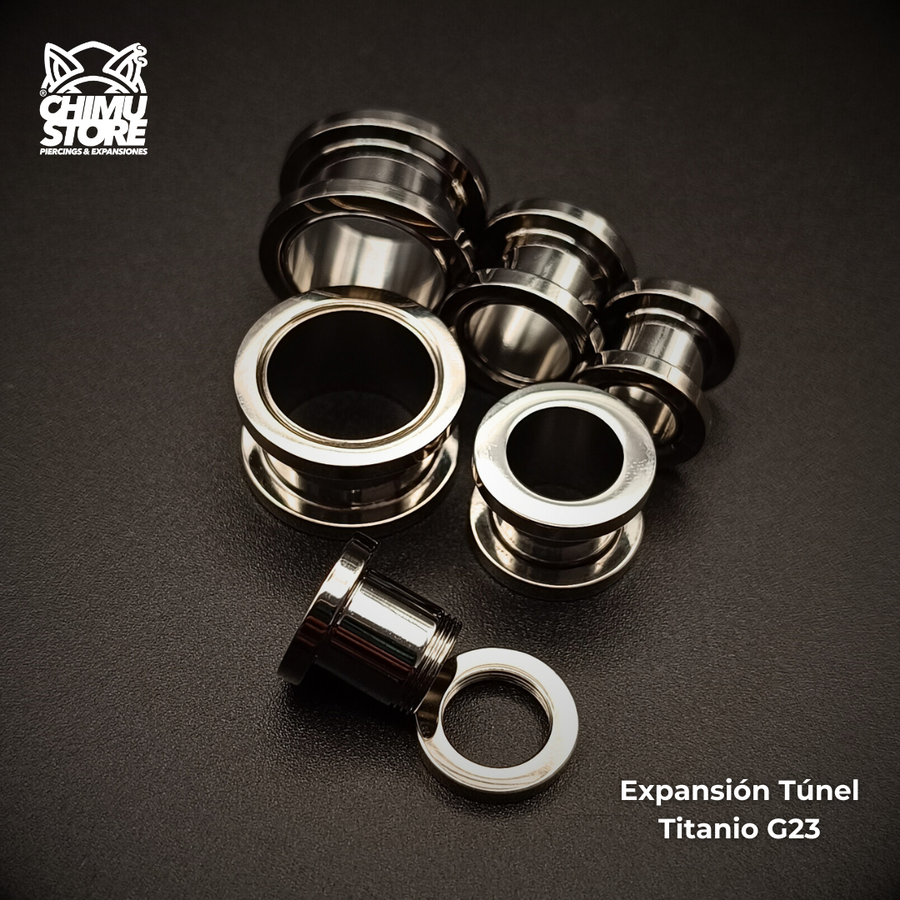 NEW Expansion Titanio G23 - Tunel Rosca (8mm a 16mm)