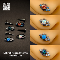 NEW Labret (HC) Titanio G23 - Astral Relic (1,2mm;8mm) (16G)
