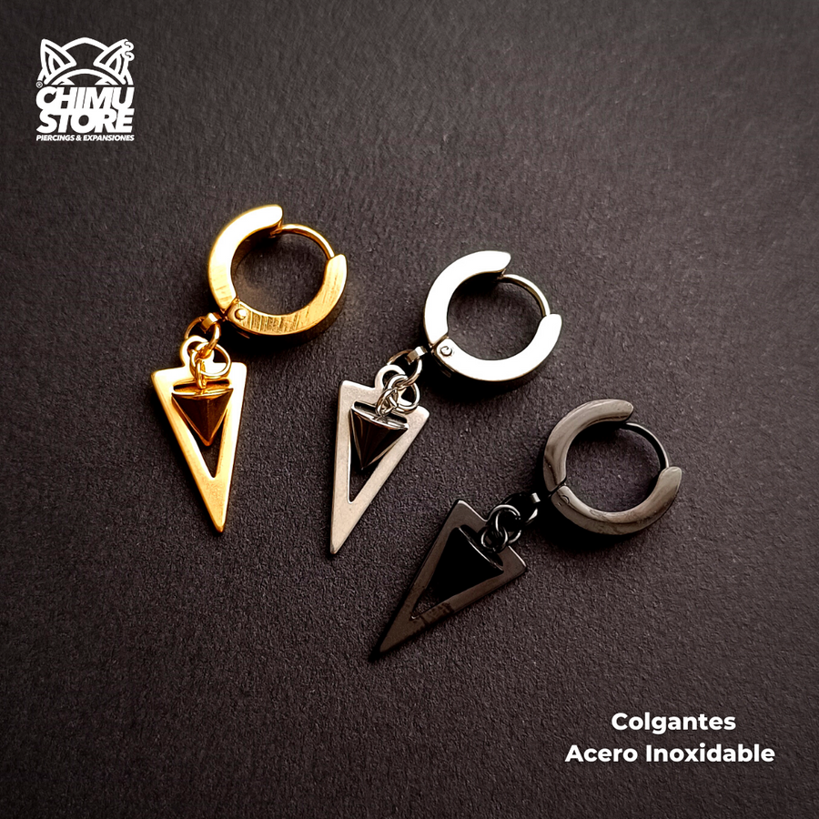 NEW Colgante Acero Inoxidable - Punta Larga y Péndulo (1mm;9mm)