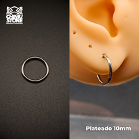 NEW Argollas Clicker Titanio G23 - Tamaño 10mm (1,2mm) (16G)