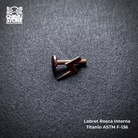 NEW Labret Titanio ASTM F-136 - Rayo (1,2mm;8mm) (16G)