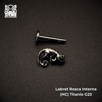 NEW Labret (HC) Titanio G23 - Mystic Camaleon Zirconia (1,2mm;8mm) (16G)