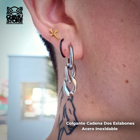 Colgante Acero Inoxidable - Cadena Dos Eslabones (1mm;12mm)