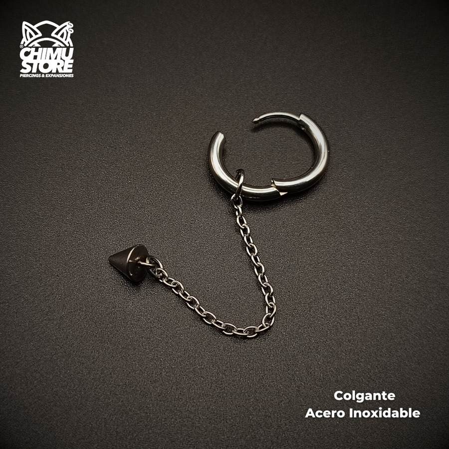 NEW Colgante Acero Inoxidable - Cadena 55mm con Pendulo (1mm;12mm)