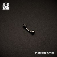 NEW Banana (RE) Titanio G23 - Bolitas 3mm Plateado (1,2mm) (16G)