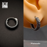 NEW Piercing Lobulo Acero Inoxidable - Style 001 (1mm;12mm) (18G)
