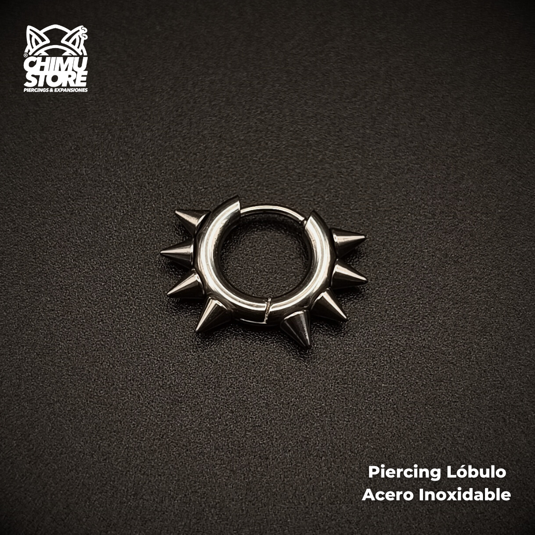 NEW Piercing Lobulo Acero Inoxidable - Puntas (1mm;8mm) (18G)