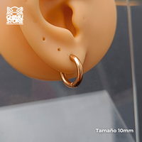 Argollas para Colgante Acero Inoxidable - Rose Gold Grosor 2,5mm