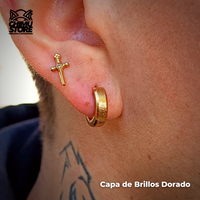 Piercing Lobulo Acero Inoxidable - Capa de Brillos (1mm;9mm)