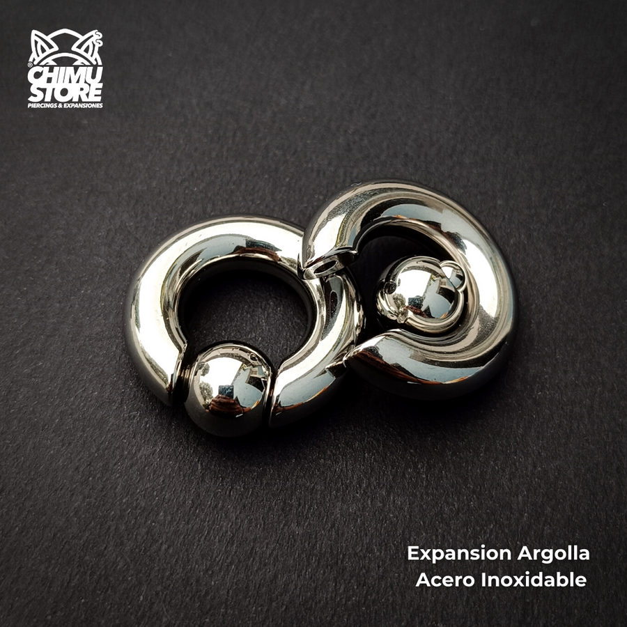 NEW Expansion Acero Inoxidable - Argolla con Bola (8mm;16mm) (29,86grs)