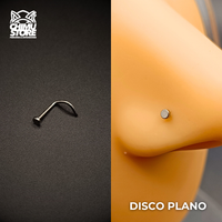 NEW Nostril Screw Titanio G23 - Diseños Punta y Disco (0,8mm) (20G)