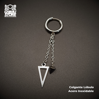 Colgante Acero Inoxidable - 2 Cadenas Péndulo y Punta (1mm;12mm)