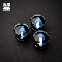 Expansion Pyrex - Honguito Azul con Fondo Negro (8mm y 10mm)