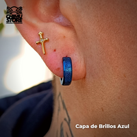 Piercing Lobulo Acero Inoxidable - Capa de Brillos (1mm;9mm)