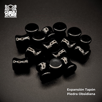 NEW Expansion Piedra Tapon - Obsidiana (6mm a 25mm)