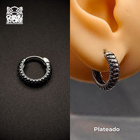 NEW Piercing Lobulo Acero Inoxidable - Style 001 (1mm;12mm) (18G)