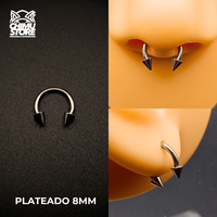 NEW Circular Barbell (HC) Titanio G23 - Puntas 3mm (1,2mm) (16G)