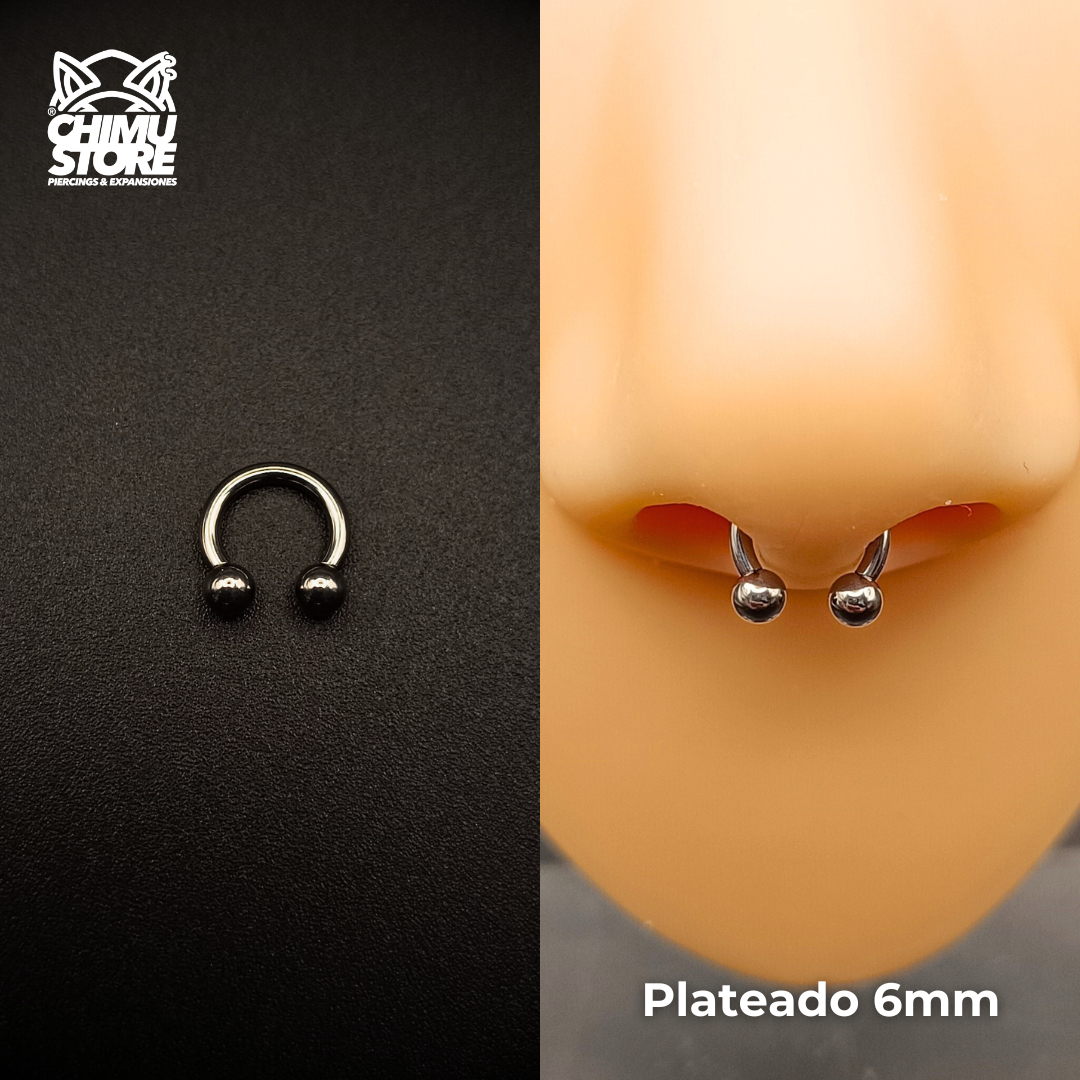 NEW Circular Barbell (HC) Titanio G23 - Bolitas 3mm (1,2mm) (16G)