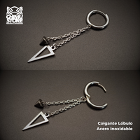 Colgante Acero Inoxidable - 2 Cadenas Péndulo y Punta (1mm;12mm)
