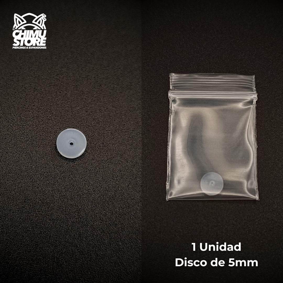 NEW Discos de Silicona - Para Barras de 20G, 18G, 16G y 14G
