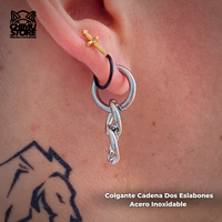 Colgante Acero Inoxidable - Cadena Dos Eslabones (1mm;12mm)