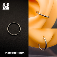 NEW Argollas Clicker Titanio G23 - Tamaño 11mm (1,2mm) (16G)