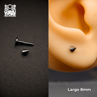 NEW Labret (HC) Titanio G23 - Puntas de 3mm (1,2mm) (16G)