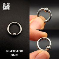 NEW Peso para Expansion Acero Inoxidable - Argolla con Bola