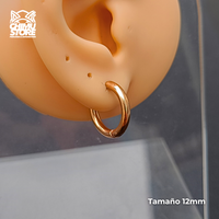 Argollas para Colgante Acero Inoxidable - Rose Gold Grosor 2,5mm