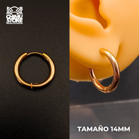 NEW Argollas para Colgante Acero Inoxidable - Rose Gold Grosor 2,5mm (1mm) (18G)