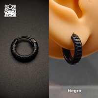 NEW Piercing Lobulo Acero Inoxidable - Style 001 (1mm;12mm) (18G)