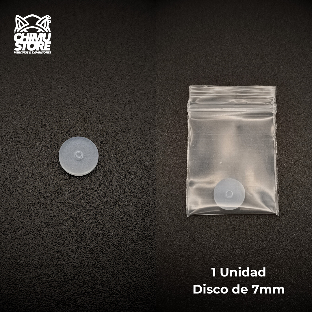 NEW Discos de Silicona - Para Barras de 20G, 18G, 16G y 14G