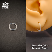 NEW Argolla Clicker PTFE (Bioplast) - Retenedor (16G y 20G)