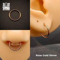 NEW Argollas Clicker Titanio G23 - Tamaño 10mm (1,2mm) (16G)