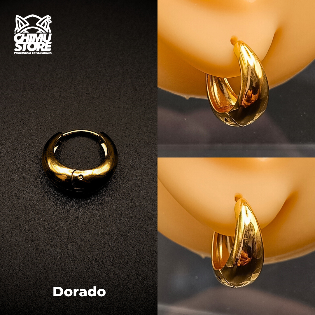 NEW Piercing Lobulo Acero Inoxidable - Style 002 (1mm;12mm) (18G)