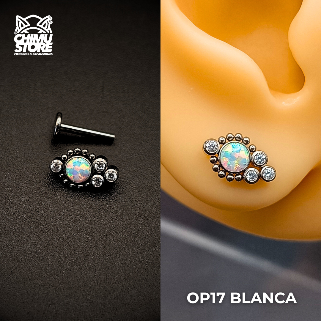 NEW Labret (HC) Titanio G23 - Astral Relic (1,2mm;8mm) (16G)