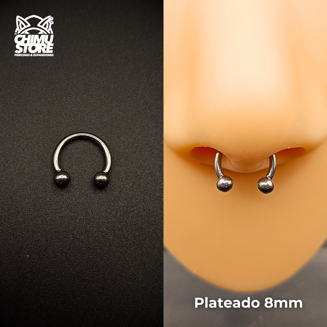 NEW Circular Barbell (HC) Titanio G23 - Bolitas 3mm (1,2mm) (16G)