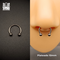 NEW Circular Barbell Titanio G23 - Tamaño 10mm (1,2mm;10mm) (16G)