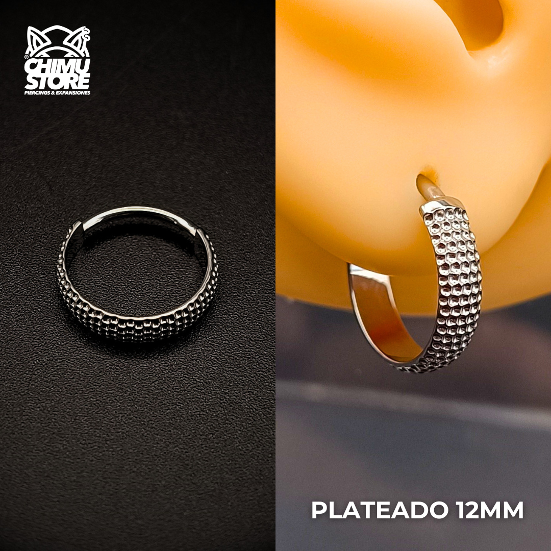 NEW Argolla Clicker Titanio ASTM F-136 - Royal Mesh (1,2mm) (16G)