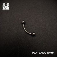 NEW Banana (HC) Titanio ASTM F-136 - Bolitas 3mm (1,2mm) (16G)