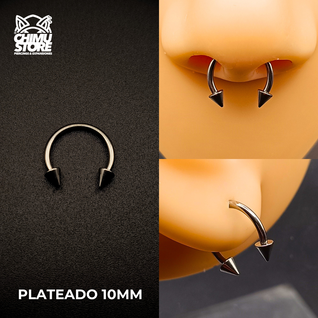 NEW Circular Barbell (HC) Titanio G23 - Puntas 3mm (1,2mm) (16G)