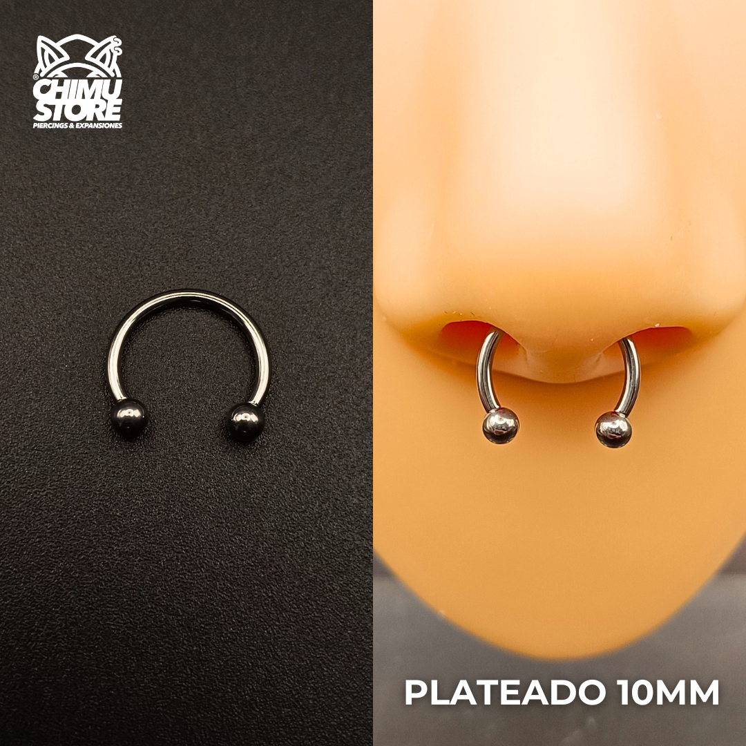 NEW Circular Barbell (HC) Titanio G23 - Bolitas 3mm (1,2mm) (16G)