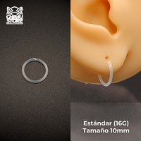NEW Argolla Clicker PTFE (Bioplast) - Retenedor (16G y 20G)