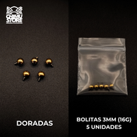 NEW Tops (HC) Titanio G23 - Repuestos de Bolitas (16G y 14G)