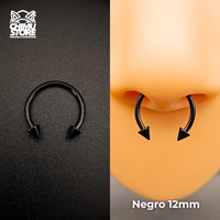 NEW Circular Barbell (RE) Titanio G23 - Puntas Tamaño 12mm (1,2mm;16G)