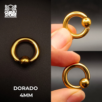 NEW Peso para Expansion Acero Inoxidable - Argolla con Bola