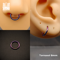 NEW Argollas Clicker Titanio G23 - Tamaño 8mm (1,2mm;16G)